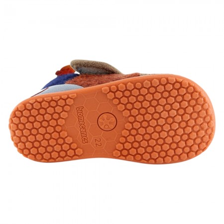 Zapatillas de casa barefoot Biomecanics 261186 Naranja
