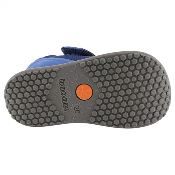 Zapatos casa y escuela barefoot Biomecanics 262188 Azul