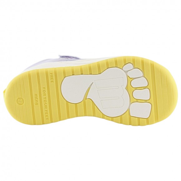 Zapatillas barefoot Mustang Free Respect 3 Malva-Limon