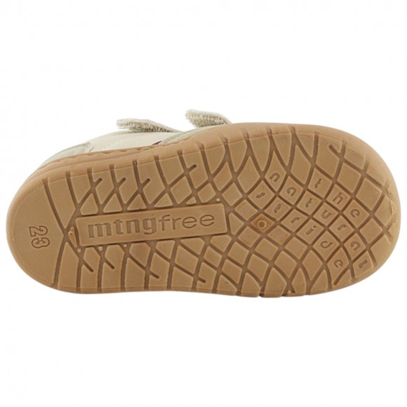 Zapatillas barefoot Mustang Free R-Orbit 1 Crema