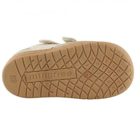 Zapatillas barefoot Mustang Free R-Orbit 1 Crema