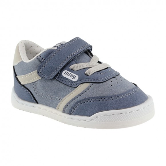 Zapatillas barefoot Mustang Free Respect Azul-Gris