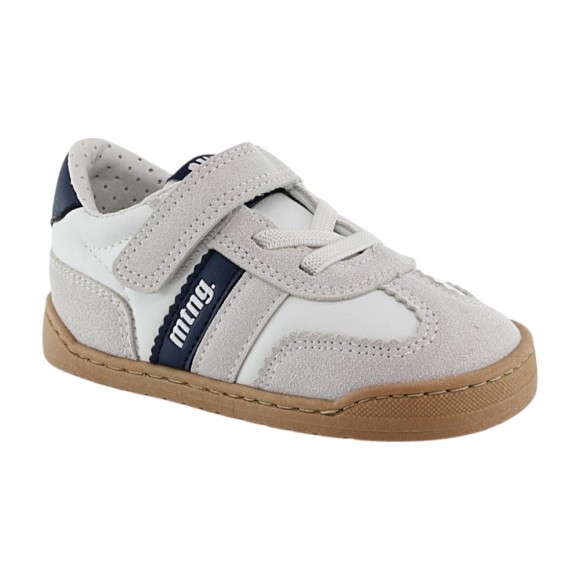 Zapatillas barefoot Mustang Free Respect Blanco-Marino