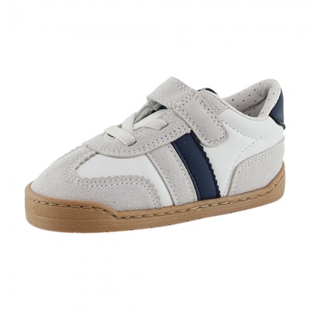 Zapatillas barefoot Mustang Free Respect Blanco-Marino