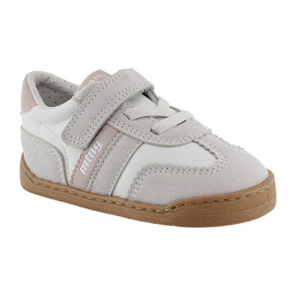 Zapatillas barefoot Mustang Free Respect Blanco-Rosa