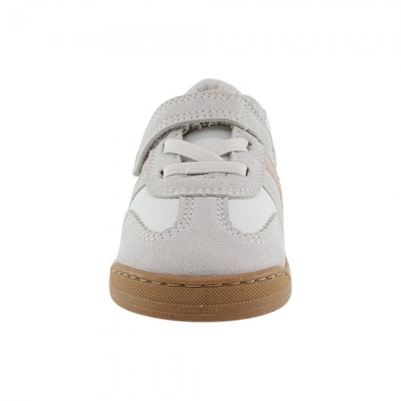 Zapatillas barefoot Mustang Free Respect Blanco-Rosa