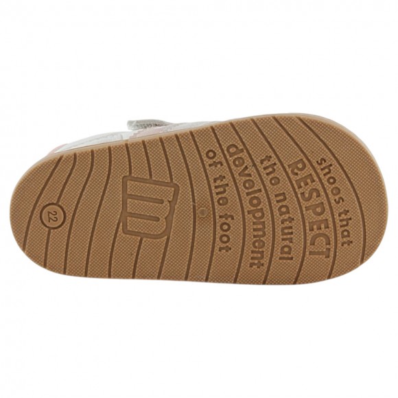 Zapatillas barefoot Mustang Free Respect Blanco-Rosa