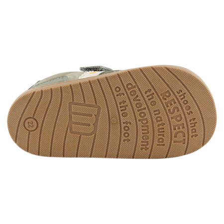Zapatillas barefoot Mustang Free Respect Kaky