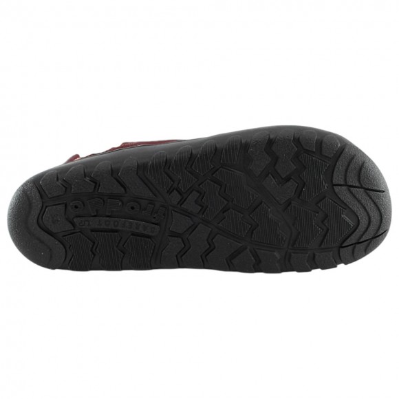 Botines Impremables barefoot Up Trail Tex Bordeaux