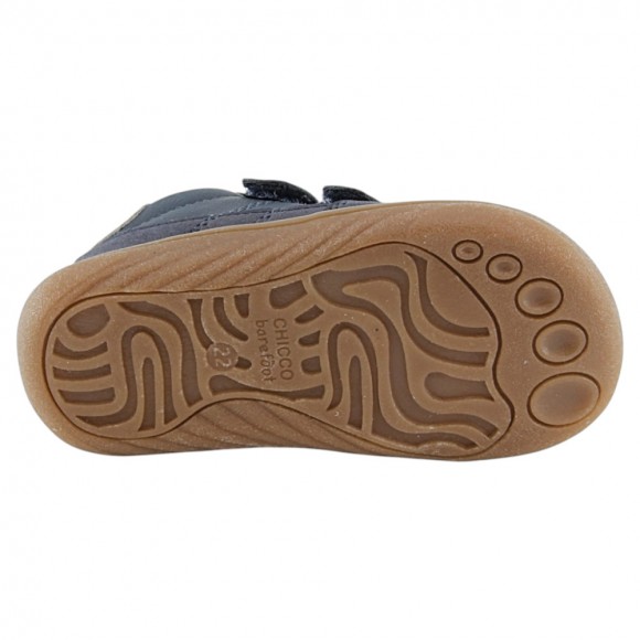 Botines barefoot Chicco Giumbo Azul