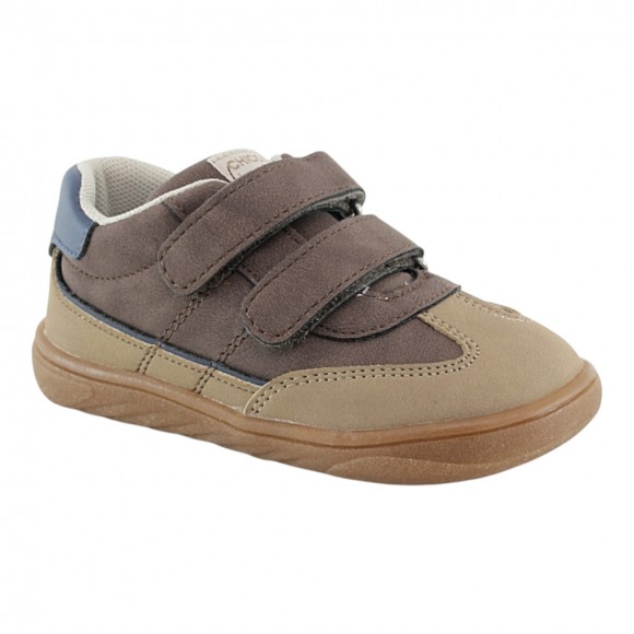 Botines barefoot Chicco Giumbo Marrón
