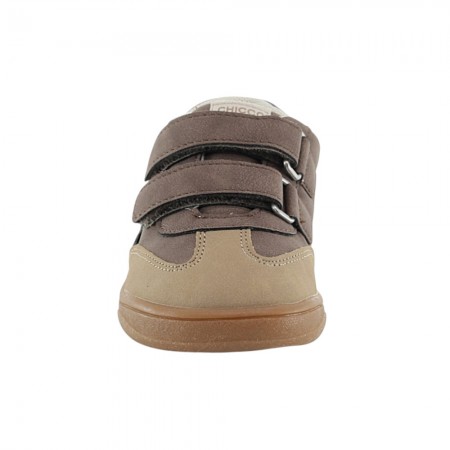 Botines barefoot Chicco Giumbo Marrón