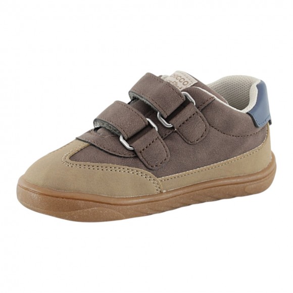 Botines barefoot Chicco Giumbo Marrón