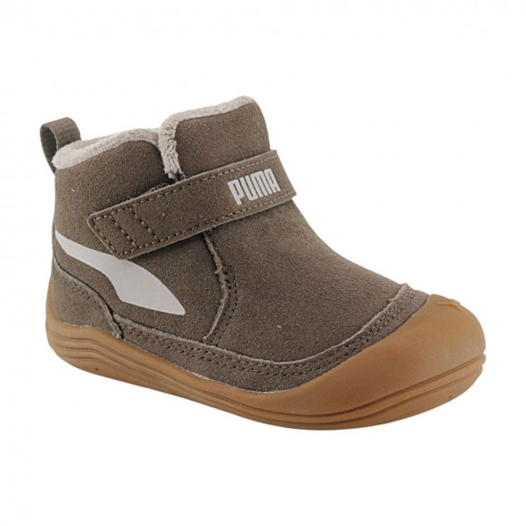 Botines deportivos barefoot Puma Kitten Mid Marrón