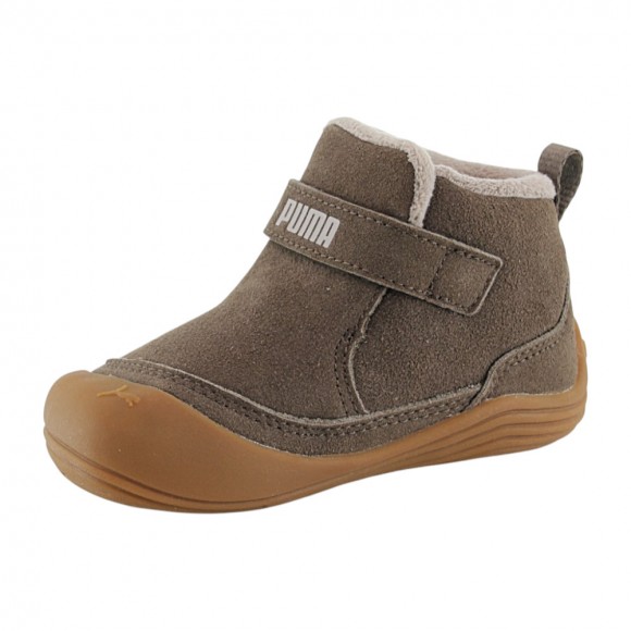 Botines deportivos barefoot Puma Kitten Mid Marrón