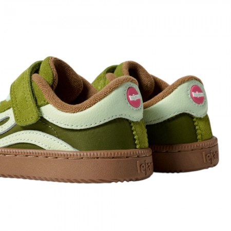 Zapatillas barefoot Lejan One Kids Dark Citron Green