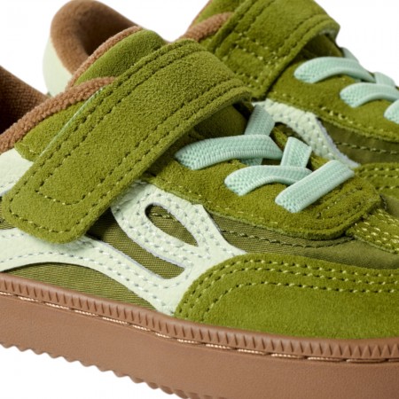 Zapatillas barefoot Lejan One Kids Dark Citron Green