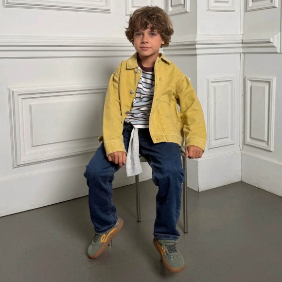 Zapatillas barefoot Lejan One Mineral Gray-Mustard
