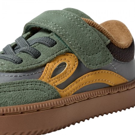 Zapatillas barefoot Lejan One Mineral Gray-Mustard