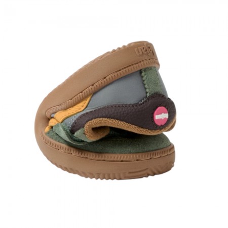 Zapatillas barefoot Lejan One Mineral Gray-Mustard