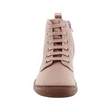 Botines barefoot Flexi Nens 9085-R Rosa Forro térmico