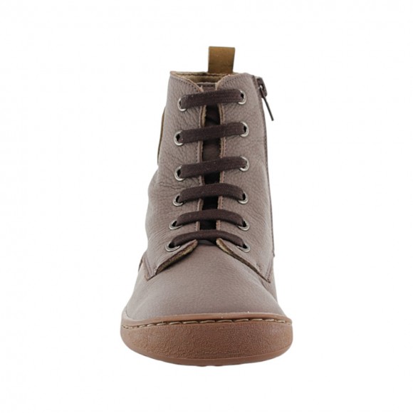 Botines barefoot Flexi Nens 9087-R Tabaco forro térmico