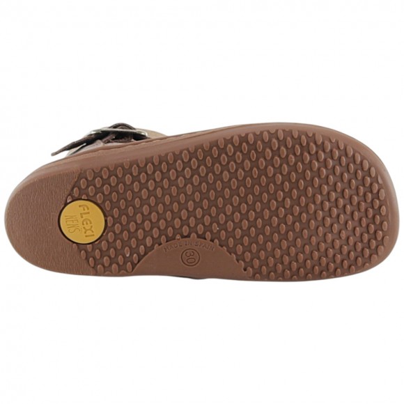Botines barefoot Flexi Nens 9092-R Tabaco