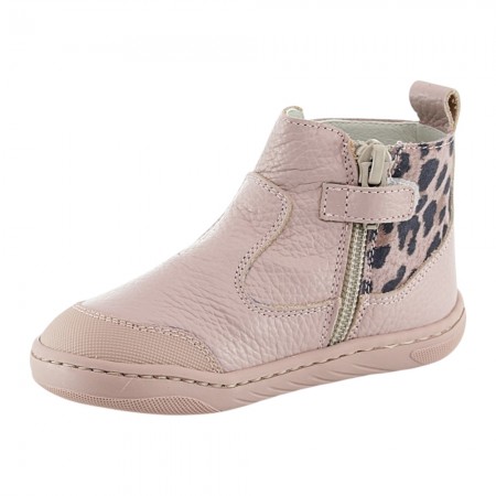 Bota respetuosa Andanines Nude Leopardo
