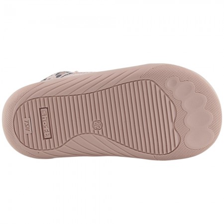 Bota respetuosa Andanines Nude Leopardo
