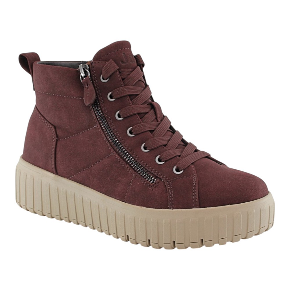 Botines veganos Jana 25264 Granate