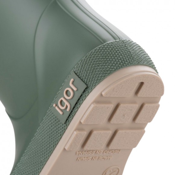 Botas de agua Barefoot Igor Yogi Cuello Verde