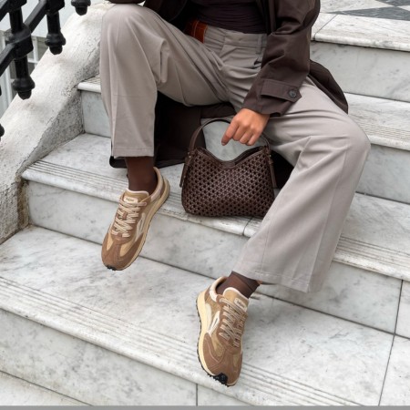 Zapatillas barefoot Lejan Melrose Dark Beige