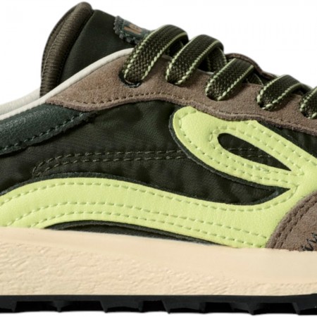 Zapatillas barefoot Lejan Melrose Dark-Olive-Lime