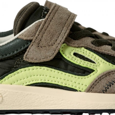 Zapatillas barefoot Lejan Melrose Kids Dark-Olive-Lime