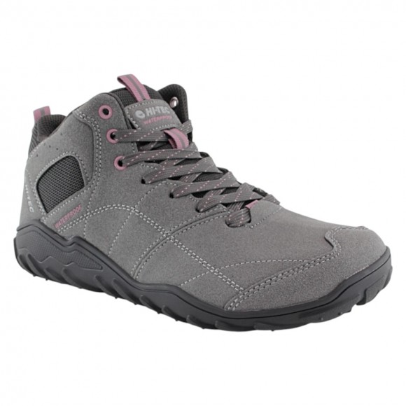 Botines Hi-Tec barefoot impermeables Loma Mid Grey