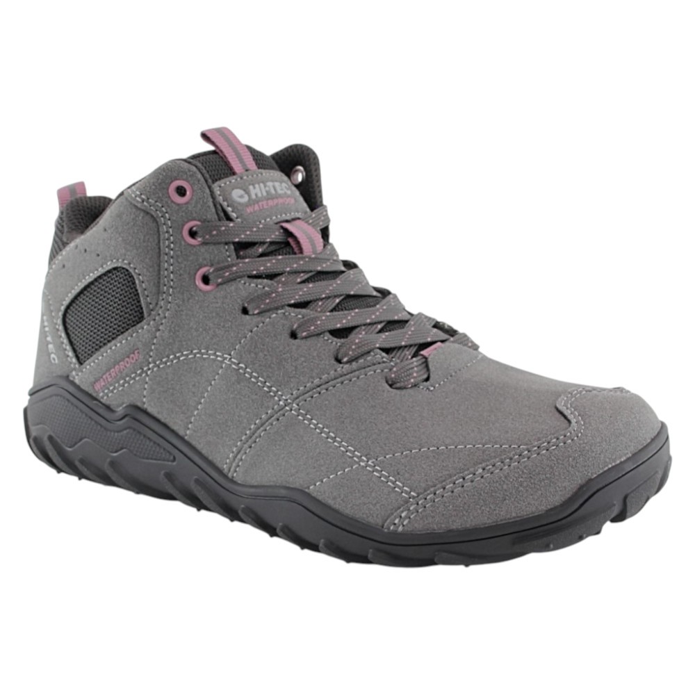 Botines Hi-Tec barefoot impermeables Loma Mid Grey