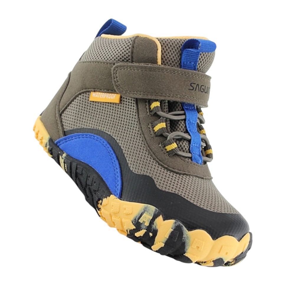 Zapatillas impermeables Saguaro barefoot Quest Mid Marrón