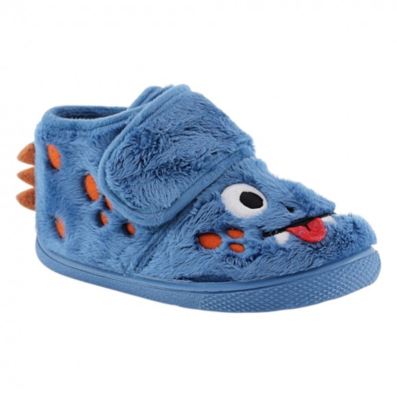 Zapatillas de casa barefoot Flexibles by Vulladi 1192 Monstruo Jeans