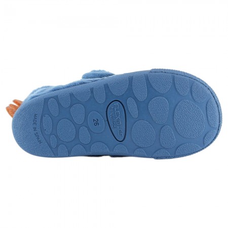 Zapatillas de casa barefoot Flexibles by Vulladi 1192 Monstruo Jeans