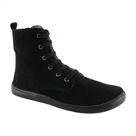 Botines barefoot Flexi Nens 9085-S Negro Suela Step (s)