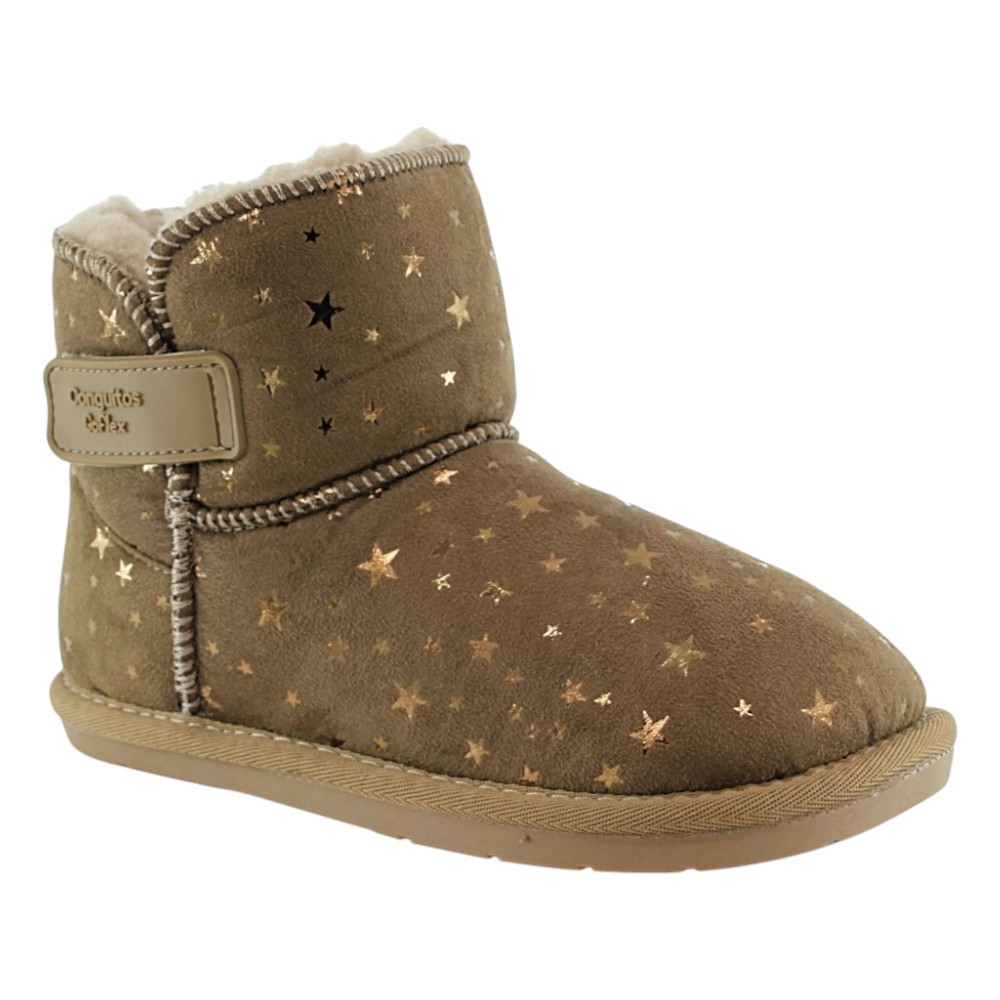 Botas australianas barefoot Conguitos GoFlex 32701 Stars Taupe