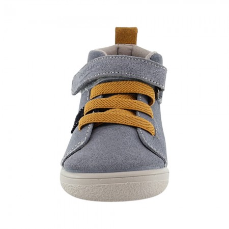 Botines barefoot Zapyflex cortes serraje Gris