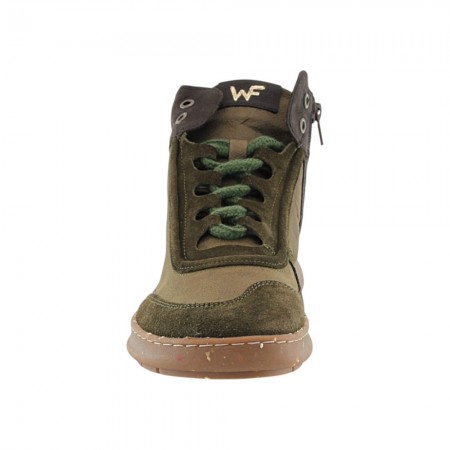 Botines minimalistas Walk Fly Irati Khaki