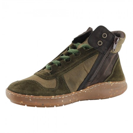 Botines minimalistas Walk Fly Irati Khaki