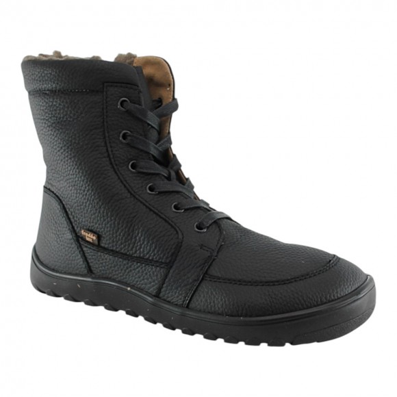 Botines impermeables Froddo Barefoot Up-Tex Negro forro borreguito