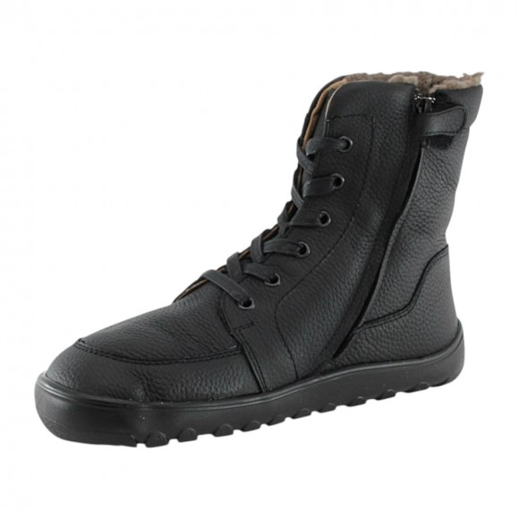 Botines impermeables Froddo Barefoot Up-Tex Negro forro borreguito