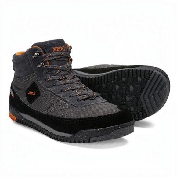 Botines impermeables barefoot Xero Shoes Ridgeway Gris-Negro