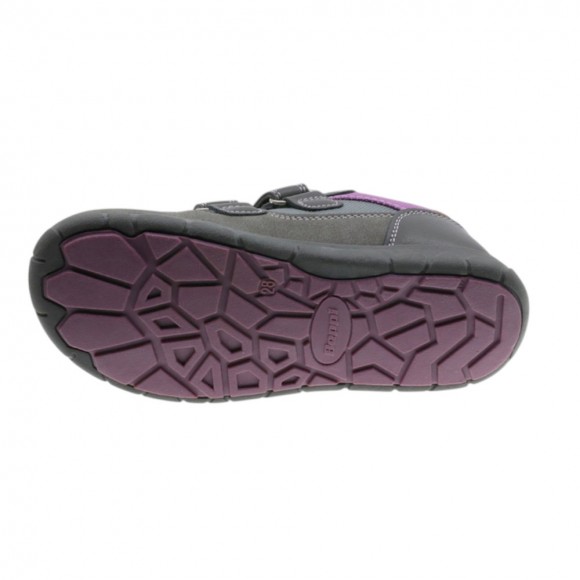 Zapatillas barefoot Beppi 2217831 Gris-Lila