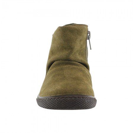 Botines barefoot Flexibles by Vulladi 1190 Suede kaki