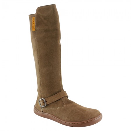 Botas de caña alta Barefoot Flexi Nens 9090-S Topo Suela Step